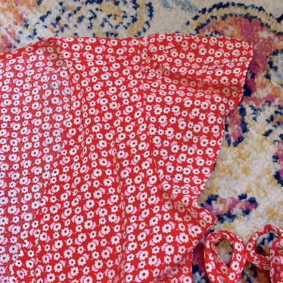 Aerie NWT XS flirty wrap mini dress - Picture 3 of 8